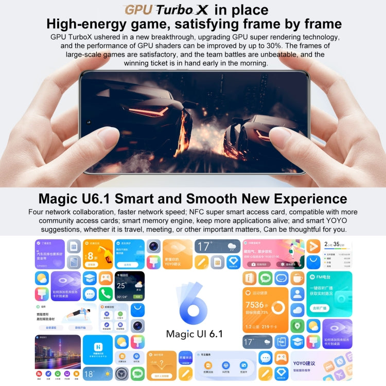 Triple Back Cameras, Screen Fingerprint Identification, 6.78 inch Magic UI 6.1 Dimensity 9000 Octa Core up to 3.05GHz, Network: 5G, OTG, NFC, Not Support Google Play, Honor 70 Pro+ 5G 12GB+256GB Triple Back Cameras, Screen Fingerprint Identification, 6.78 inch Magic UI 6.1 Dimensity 9000 Octa Core up to 3.05GHz, Network: 5G, OTG, NFC, Not Support Google Play, Honor 70 Pro+ 5G 12GB+256GB